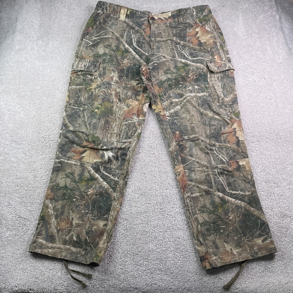 RedHead Pants Mens 2XL True Timber Camo Silent Hide Cargo Hunting Outdoor